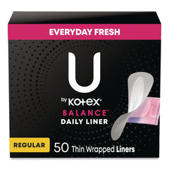 Kimberly-Clark Light Absorbency Balance Daily Wrapped Panty Liners (8/Carton)