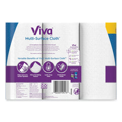 Viva 11 in. x 5.9 in. 2-Ply Multi-Surface Cloth Choose-A-Sheet Kitchen Roll Paper Towels - White (24/Carton)