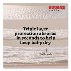Huggies Snug and Dry 16 lbs. to 28 lbs. Diapers - Size 3 (168/Carton)