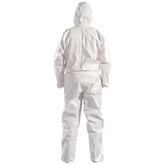 KleenGuard A50 Breathable Splash and Particle Protection Hooded Coveralls - 2X-Large, White (25/Carton)