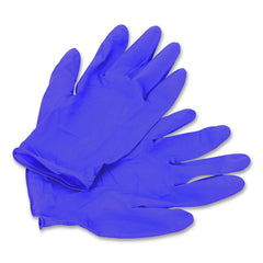 Ansell 6 mil Thick 12 in. Long Powder-Free PURPLE NITRILE Exam Gloves - Large, Purple (500/Carton)