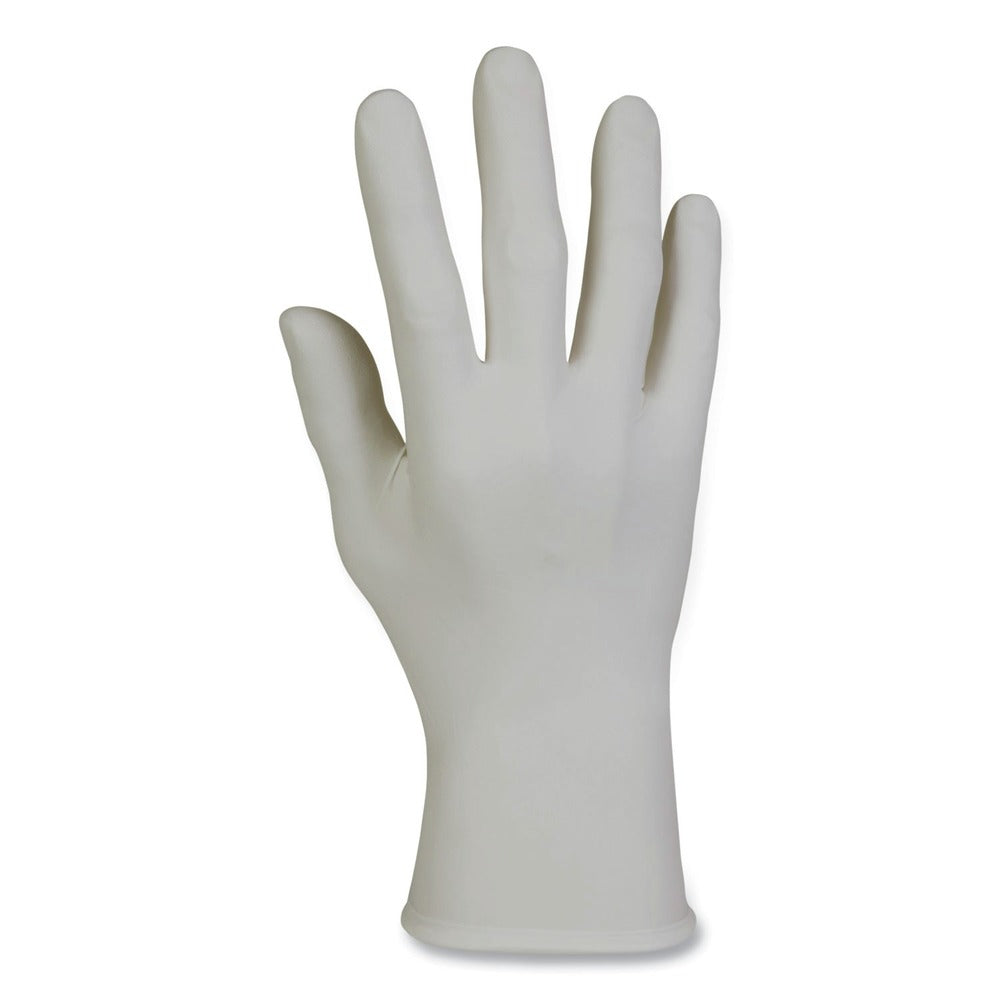 Ansell 3.5 mil Thick 9.5 in. Long Powder-Free STERLING Nitrile Exam Gloves - Large, Sterling Gray (200/Box)