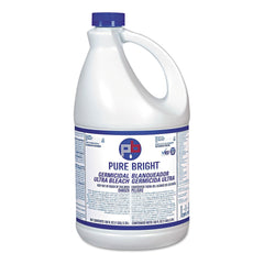 Pure Bright 11008635042 1 Gallon Bottle Liquid Germicidal Bleach (6/Carton)