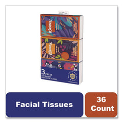 Kleenex On The Go Packs 3-Ply Facial Tissues - White (36/Carton)