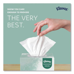Kleenex Naturals BOUTIQUE POP-UP Box 2-Ply Facial Tissue for Business - White (36-Boxes/Carton)
