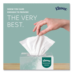 Kleenex Naturals 2-Ply Facial Tissue - White (90-Sheets/Box)