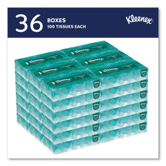 Kleenex 2-Ply Facial Tissues - White (100 Sheets/Box, 36 Boxes/Carton)