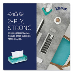 Kleenex 2-Ply Facial Tissues - White (100 Sheets/Box)