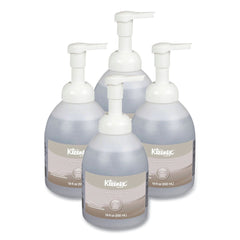 Kleenex 18 oz. Pump Bottle Alcohol-Free Foam Hand Sanitizer - Fragrance-Free (4/Carton)