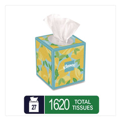 Kleenex Soothing Lotion 3-Ply Facial Tissue - White (1620/Carton)