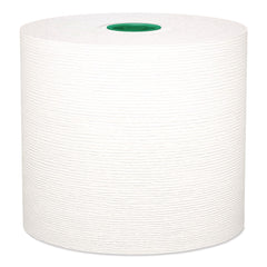 Kleenex 7.5 in. x 700 ft. 1-Ply Hard Roll Paper Towels with Premium Absorbency Pockets - White/Green Core (6-Rolls/Carton)