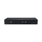 Kensington SD4850P USB-C 10 Gbps Dual Video Driverless Docking Station - Black