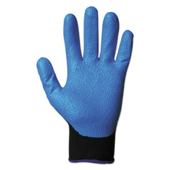 Ansell G40 8.66 in. Long Foam Nitrile Coated Gloves - Small (Size 7)/Blue/Black (12/Pack)