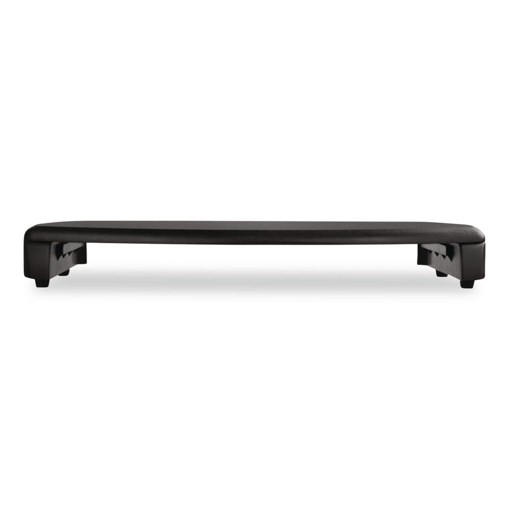 Kantek 23 in. x 13-1/4 in. x 3 in. CRT/LCD Stand With Keyboard Storage - Black