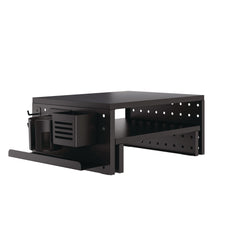 Kantek Pegboard Riser For 32-in Monitors 15.9 x 11.8 x 7.3 Black Supports 20 lbs
