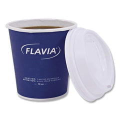FLAVIA 25200019 10 oz. Hot Beverage Paper Cup Lids Fits FLAVIA 10 oz. Paper Cup - White (1000/Carton)