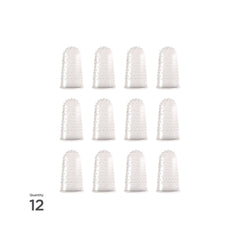 LEE Size 12 Micro-Gel Fingertips - Large Clear (12/Pack)