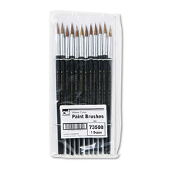 Charles Leonard Size 8 Camel Hair Round Profile Artist Brush (1-Dozen)