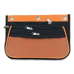 Charles Leonard 10.25 in. x 7.5 in. Three-Pocket Binder-Insertable Expandable Pencil Pouch - Assorted (3/Pack)