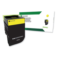 Lexmark 3000 Page-Yield TAA Compliant Return Program High-Yield Toner - Yellow
