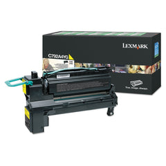 Lexmark Return Program 6000 Page-Yield Toner - Yellow