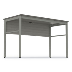 Linea Italia Urban Series 47.25 in. x 23.75 in. x 29.5 in. Desk Workstation - Ash