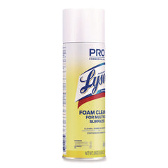 Professional LYSOL Brand 24 oz Disinfectant Foam Cleaner Aerosol Spray