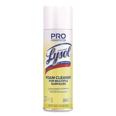Professional LYSOL Brand 36241-02775 24 oz. Aerosol Spray Disinfectant Foam Cleaner (12/Carton)