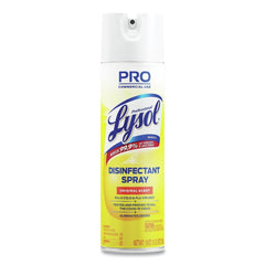 Professional LYSOL Brand 19 oz. Aerosol Spray Disinfectant Spray - Original Scent (12/Carton)