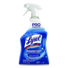 Professional LYSOL Brand 32 oz. Spray Bottle Disinfectant Bathroom Cleaner - Fresh Scent (12/Carton)