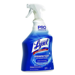 Professional LYSOL Brand 32 oz. Spray Bottle Disinfectant Bathroom Cleaner - Fresh Scent (12/Carton)
