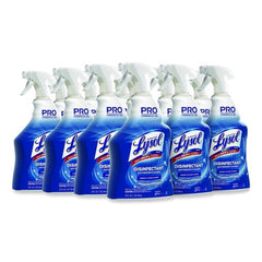 Professional LYSOL Brand 32 oz. Spray Bottle Disinfectant Bathroom Cleaner - Fresh Scent (12/Carton)