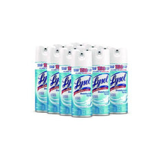 LYSOL Brand 12.5 oz. Aerosol Disinfectant Spray - Crisp Linen Scent (12/Carton)