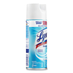 LYSOL Brand 12.5 oz. Aerosol Disinfectant Spray - Crisp Linen Scent