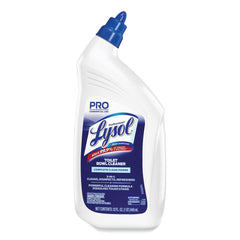 Professional LYSOL Brand 32 oz. Bottle Disinfectant Toilet Bowl Cleaner - Wintergreen Scent (12/Carton)