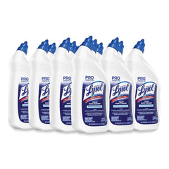 Professional LYSOL Brand 32 oz. Bottle Disinfectant Toilet Bowl Cleaner - Wintergreen Scent (12/Carton)