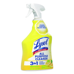 LYSOL Brand 32 oz. Spray Bottle Ready-to-Use All-Purpose Cleaner - Lemon Scent (12/Carton)