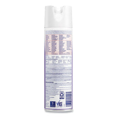 Professional LYSOL Brand 36241-89097 19 oz. Aerosol Spray Disinfectant Spray - Lavender (12/Carton)