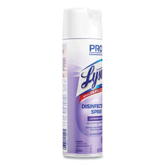 Professional LYSOL Brand 36241-89097 19 oz. Aerosol Spray Disinfectant Spray - Lavender (12/Carton)