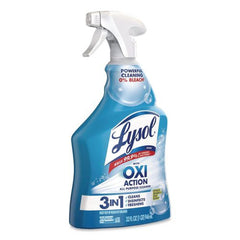 LYSOL Brand 19200-89289 32 oz. Trigger Spray Bottle Multi-Purpose Hydrogen Peroxide Cleaner - Citrus Sparkle Zest (9/Carton)