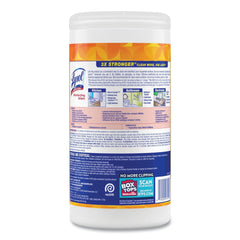 LYSOL Brand 7 in. x 7.25 in. 1-Ply Disinfecting Wipes - Mango and Hibiscus/White