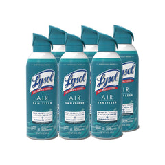 LYSOL Brand 10 oz Aerosol Air Sanitizer Spray - Simple Fresh (6/Carton)