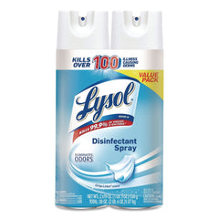 LYSOL Brand 19 oz. Aerosol Spray Disinfectant Spray - Crisp Linen (4/Carton)