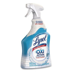 LYSOL Brand 32 oz Bathroom Cleaner with Hydrogen Peroxide - Cool Spring Breeze Scent (12/Carton)