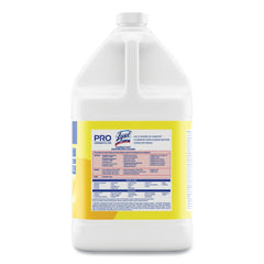Professional LYSOL Brand 128 oz Disinfectant Deodorizing Cleaner Concentrate - Lemon Scent