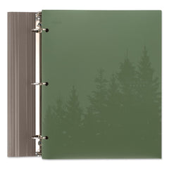 Five Star 11 in. x 8.5 in. Recycled Plastic Two-Pocket Folder - Randomly Assorted