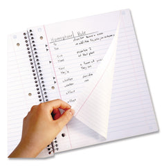 Five Star Brushy Moves Pastel Waves Design Notebook with Study App, 1-Subject, Wide/Legal Rule, Assorted Cover Color, (80)11 x 8.5 Sheets