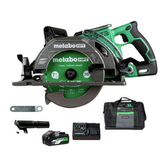 Metabo HPT MultiVolt 36V Brushless Lithium-Ion 7-1/4 in. Cordless Rear Handle Circular Saw Kit (4 Ah)