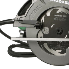 Metabo HPT 15 Amp Single Bevel 7-1/4 in. Corded Circular Saw with Blower Function, and Aluminum Die Cast Base