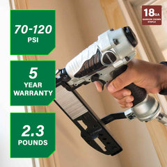 Metabo HPT 18 Gauge 1/4 in. Narrow Crown Stapler